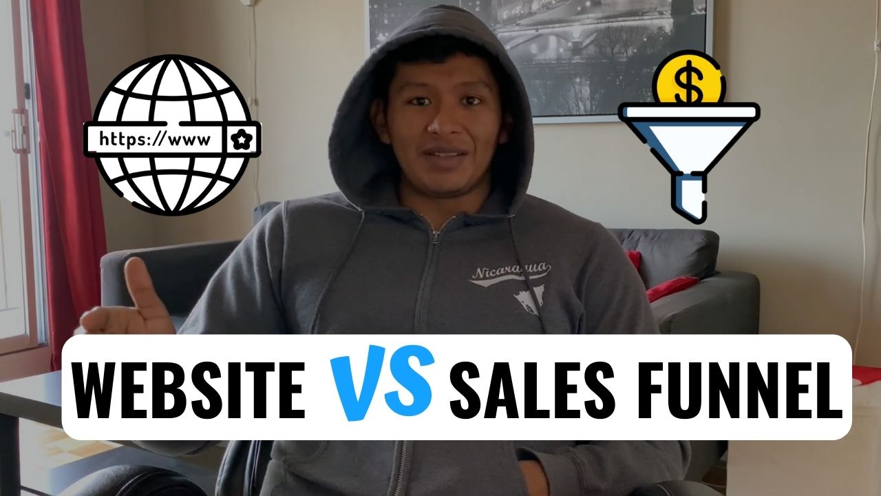 Website Vs Sales Funnel